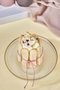 Hermia Paris 21 Plato para Servir Pasteles Transparente con Soporte 21 cm